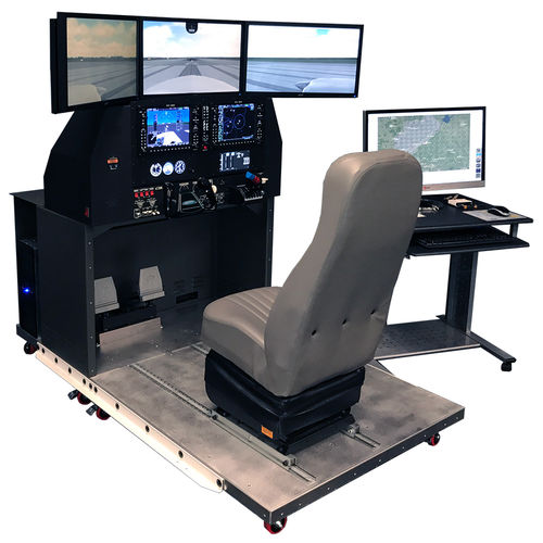 Симулятор полета на самолете - GTX - Precision Flight Controls - тренировочный / в форме кокпита