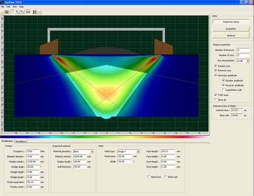 Программное обеспечение для составления отчетности - TecView™ TOFD - TecScan - анализа данных / для сбора данных / для аэронавтики