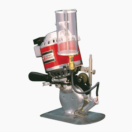 Станок для резки для ткани - 548 Cardinal® - Eastman Machine Company - с вращающейся пластиной / для авиационно-космической промышленности / с ручным управлением