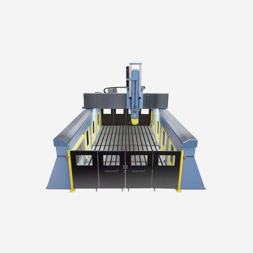 Обрабатывающий центр 5 осей - A  - MULTIAX INTERNATIONAL CNC SRL - с вращающимся шпинделем / для авиационно-космической промышленности / для высоких нагрузок