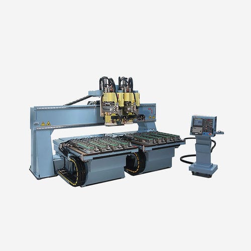 Обрабатывающий центр 5 осей - M  - MULTIAX INTERNATIONAL CNC SRL - с вращающимся шпинделем / для авиационно-космической промышленности / для резки