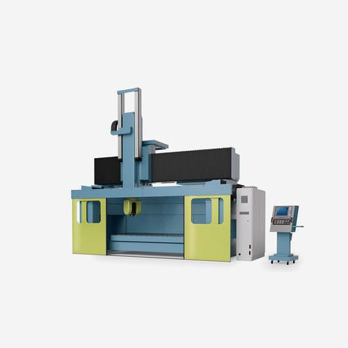 Обрабатывающий центр 5 осей - K  - MULTIAX INTERNATIONAL CNC SRL - с вращающимся шпинделем / для авиационно-космической промышленности / ЧПУ