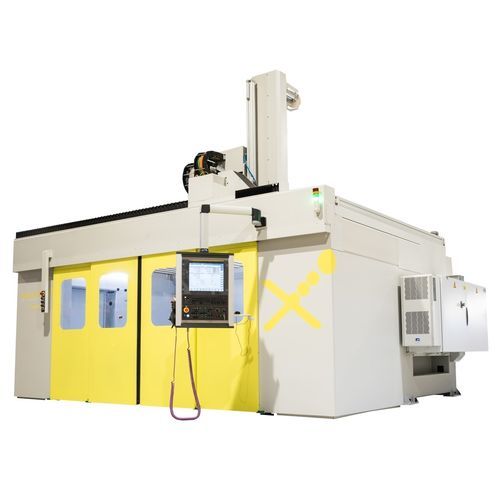Обрабатывающий центр 5 осей - T  - MULTIAX INTERNATIONAL CNC SRL - с вращающимся шпинделем / для авиационно-космической промышленности / ЧПУ