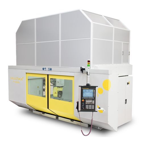Обрабатывающий центр 5 осей - P  - MULTIAX INTERNATIONAL CNC SRL - с вращающимся шпинделем / для авиационно-космической промышленности / ЧПУ