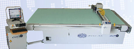 Станок для резки для ткани - Cutty 2317 - KURIS SPEZIALMASCHINEN GMBH - для пластмассы / стеклянный / для кожи