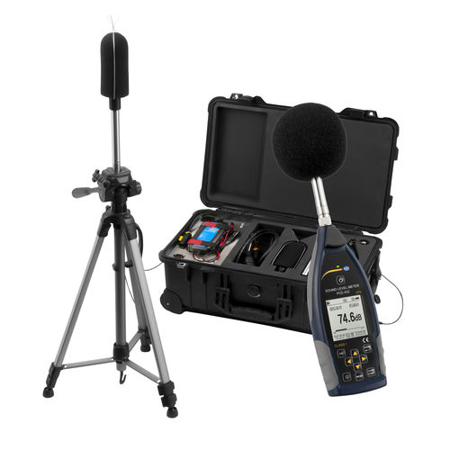 Малогабаритный децибелметр - PCE-432-EKIT - PCE Deutschland GmbH - класс 1 / USB / для аэропорта