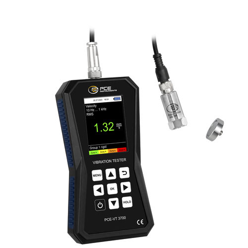 Одноточечный виброметр - PCE-VT 3700 - PCE Deutschland GmbH - цифровой / для авиационно-космической промышленности