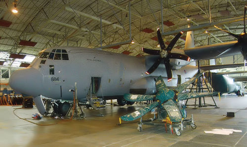 Защитный брезент для самолета - C130J R391 - AEROTEST LIMITED - для двигателя
