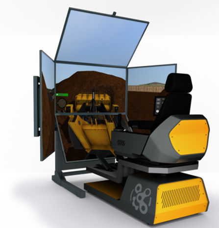 Тренажер для оборудования взлетной полосы - Advantage 5 screens - ANTYCIP SIMULATION - для машин экстренной помощи / тренировочный / для исследований и разработок