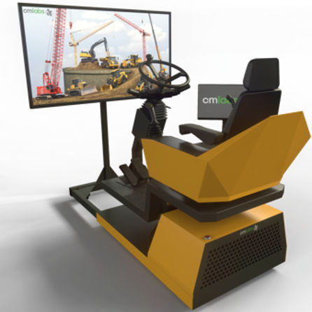 Тренажер для оборудования взлетной полосы - Edge Max  - ANTYCIP SIMULATION - для машин экстренной помощи / тренировочный / для исследований и разработок