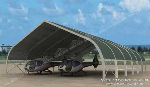 Ангар для вертолета - Shelter Tent Manufacturing Co., Ltd - для вертодрома