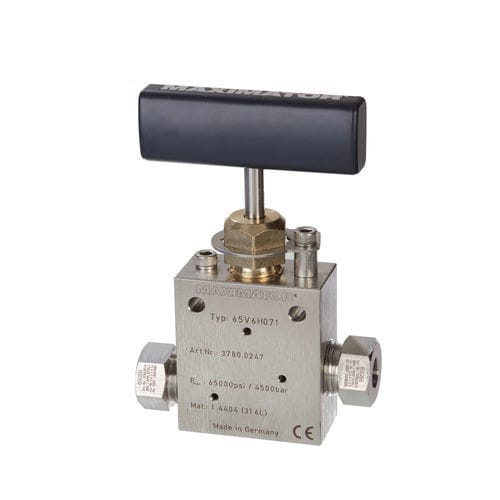 Клапан для топлива - 65V series - Maximator GmbH - для остановки / для летательного аппарата / расширения