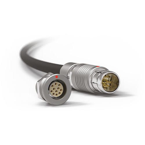 Коннектор аудио/видео - Core Series Brass - Fischer Connectors - гибридный / для источника электропитания / для передачи данных