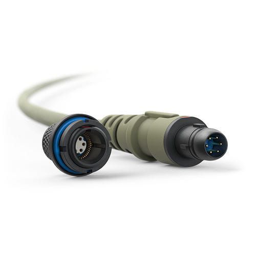 Коннектор для источника электропитания - UltiMate™ 80 - Fischer Connectors - для передачи данных / для летательного аппарата / для дрона