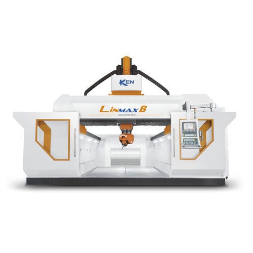 Обрабатывающий центр 5 осей - Linmax B series  - KEN ICHI MACHINE CO., LTD - вертикальный / для авиационно-космической промышленности / ЧПУ