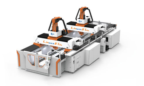 Обрабатывающий центр 5 осей - Linmax BTwin series - KEN ICHI MACHINE CO., LTD - вертикальный / для авиационно-космической промышленности / ЧПУ