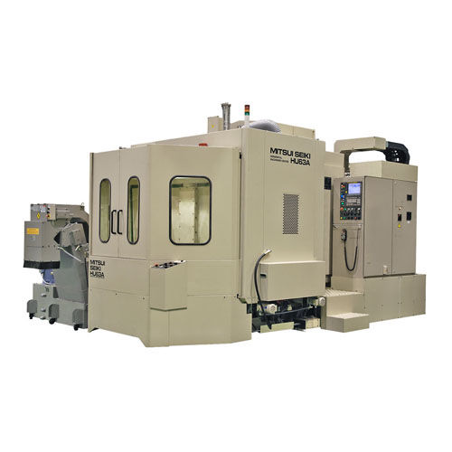 Обрабатывающий центр 3 оси - HU63A - MITSUI SEIKI KOGYO CO., LTD - 4 оси / горизонтальный / для авиационно-космической промышленности