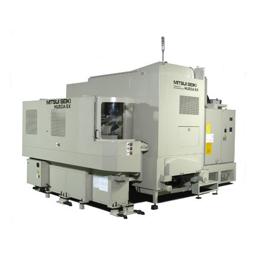 Обрабатывающий центр 3 оси - HU50A-5X - MITSUI SEIKI KOGYO CO., LTD - 4 оси / горизонтальный / для авиационно-космической промышленности