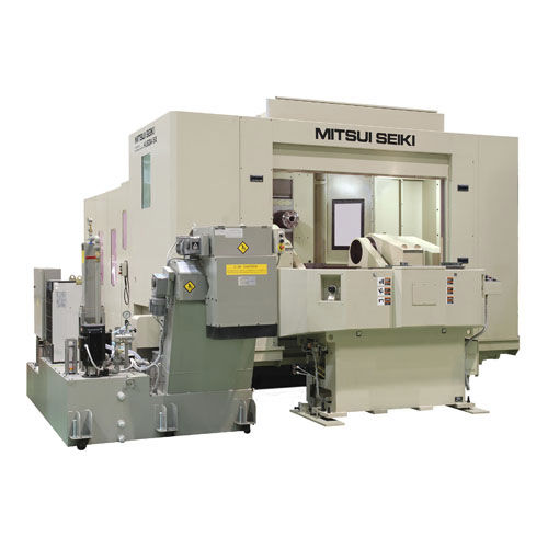 Обрабатывающий центр 5 осей - HU63A-5X - MITSUI SEIKI KOGYO CO., LTD - горизонтальный / для авиационно-космической промышленности
