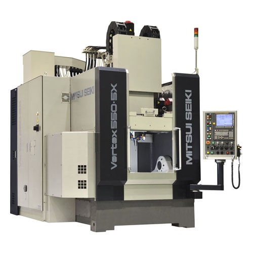 Обрабатывающий центр 5 осей - Vertex550-5X - MITSUI SEIKI KOGYO CO., LTD - вертикальный / для авиационно-космической промышленности