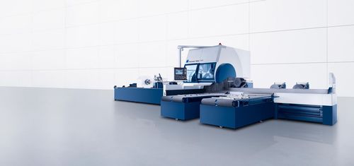 Станок для резки по нескольким материалам - Trulaser Tube 7000 fiber - TRUMPF SAS - лазер / для профилей / для стальных труб