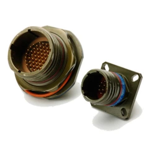 Коннектор РЧ - ABAC D38999 - TT ELECTRONICS - для летательного аппарата / квадратный / защищенный