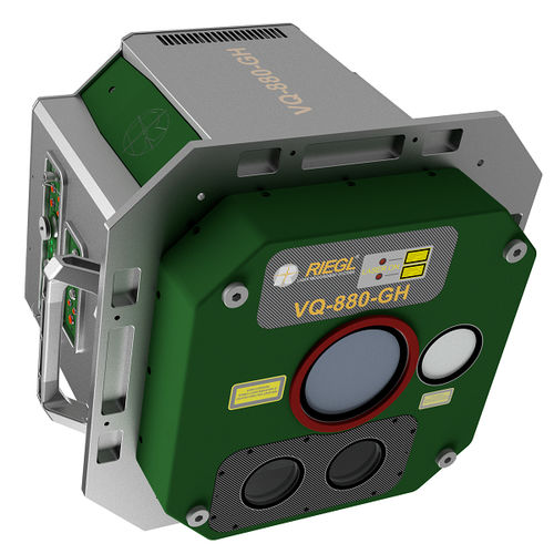 Бесконтактный лазерный сканер - VQ-880-GH - RIEGL LASER MEASUREMENT SYSTEMS GMBH - для аэронавтики / для измерений / авиационный