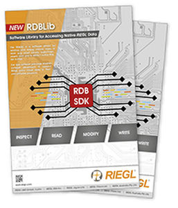 Программное обеспечение для управления - RDBLib - RIEGL LASER MEASUREMENT SYSTEMS GMBH - лидар / для аэронавтики / облачная среда