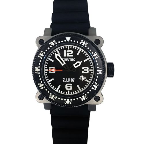 Наручные часы авиаторы - ZULU-07-PRO-SS - TRINTEC - замозаводной