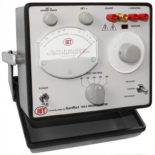 Настольный мегомметр - GENRAD 1863 - Iet Labs  - для авиационной промышленности
