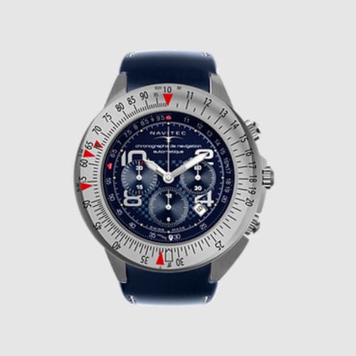 Наручные часы авиаторы - TCA Marine - Navitec  - хронограф / с двойным часовым поясом / замозаводной