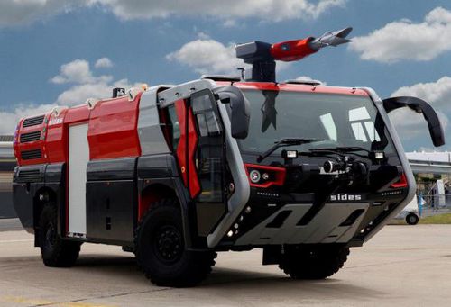 Пожарная машина для аэропорта - TITAN T26-650 - Sides - экстренная помощь / 4x4 / с телескопической лестницей
