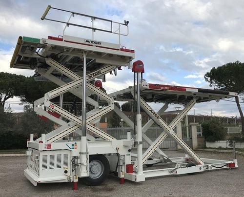 Ножничный подъемник - 2PDL 7000 - Aviogei/Italy - для товаров / дизельный / электрический