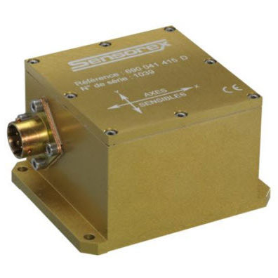 Акселерометр без дисплея - SX41400 - MEGGITT SENSING SYSTEM - Sensorex - 2 оси / в Ма / в V