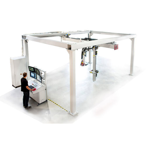 Кронштейн для измерений 6 осей - XRH Gantry - Visiconsult GmbH  - 3D / с лазерным сканером / для авиационно-космической промышленности