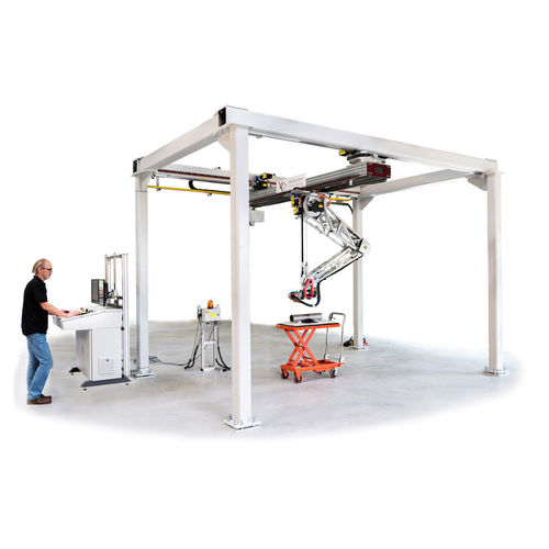 Кронштейн для измерений 6 осей - XRHGantry CR - Visiconsult GmbH  - для авиационно-космической промышленности