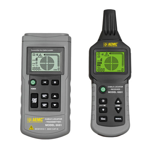 Тестер для кабелей - 6681 - AEMC Instruments  - воздухоплавательный / переносной