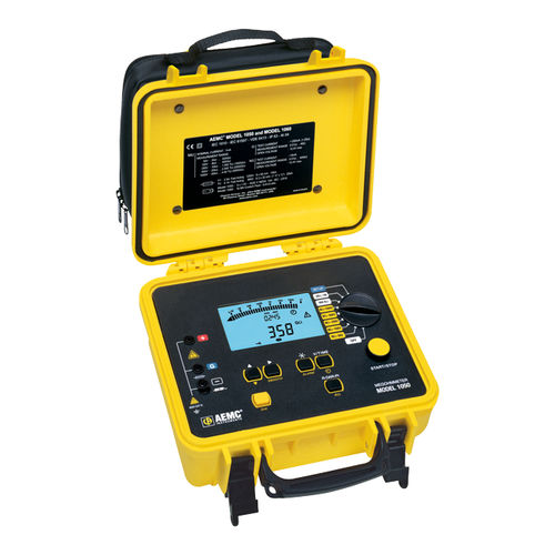Переносной мегомметр - 1050  - AEMC Instruments  - для авиационной промышленности