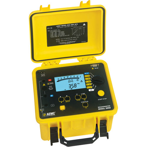 Переносной мегомметр - 5050 - AEMC Instruments  - для авиационной промышленности