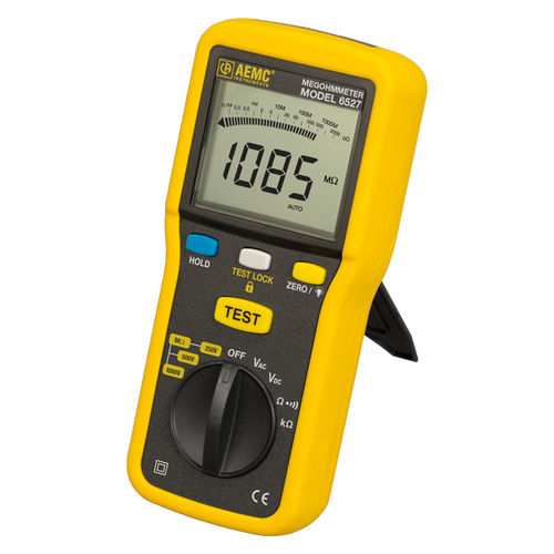 Переносной мегомметр - 6527 - AEMC Instruments  - для авиационной промышленности