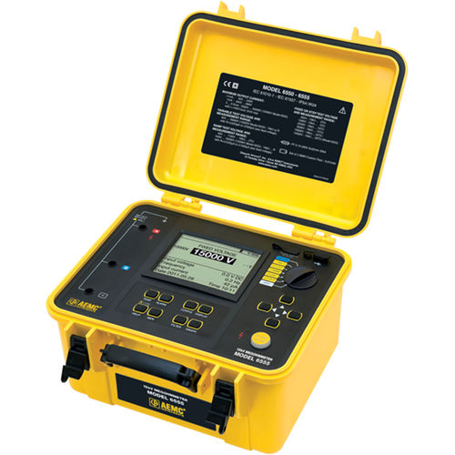 Переносной мегомметр - 6555 - AEMC Instruments  - для авиационной промышленности