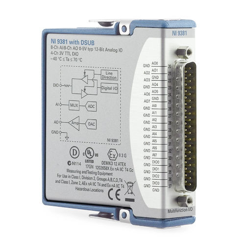 Система сбора данных для авиакосмического применения - C  - National Instruments  - с цифровым входом/выходом / с аналоговым входом