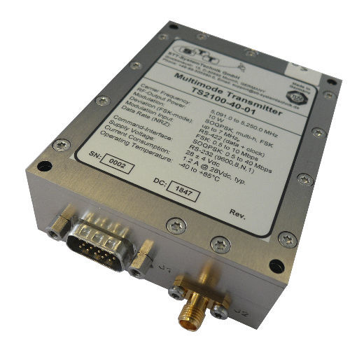 Передатчик видеосигнала C-диапазон - TS2100 - STT-System Technik - для самолета