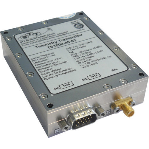 Передатчик видеосигнала лента S - TS1000 - STT-System Technik - для самолета