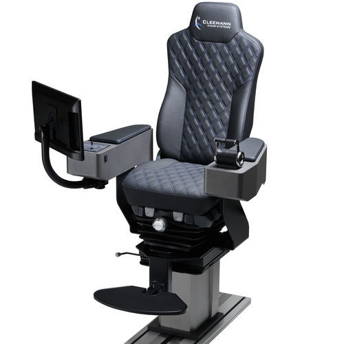 Сидение для авиатренажера - COMMAND L - Cleemann Simulator Seats - для экипажа / со встроенным экраном / с подлокотниками