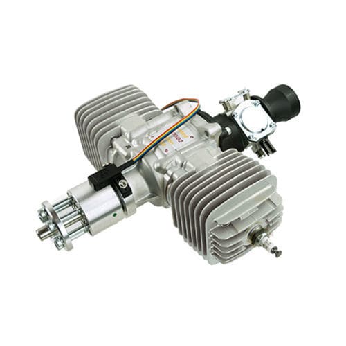 Поршневой двигатель 0 - 10 л.с. - 3W-70i B2  - 3W-Modellmotoren Weinhold Gmbh - 0 - 10 кг / двухтактный / 2 цилиндра