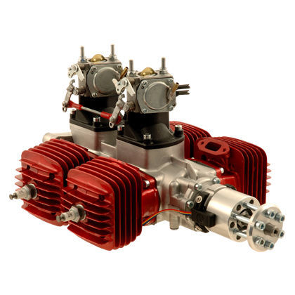 Поршневой двигатель 10 - 50 л.с. - 3W-112i B4 CS - 3W-Modellmotoren Weinhold Gmbh - 10 - 50 кг / для легкого самолета / четырехтактный