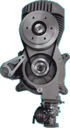 Поршневой двигатель 10 - 50 л.с. - MZ-35 - Compact Radial Engines - 10 - 50 кг / для ULM / двухтактный