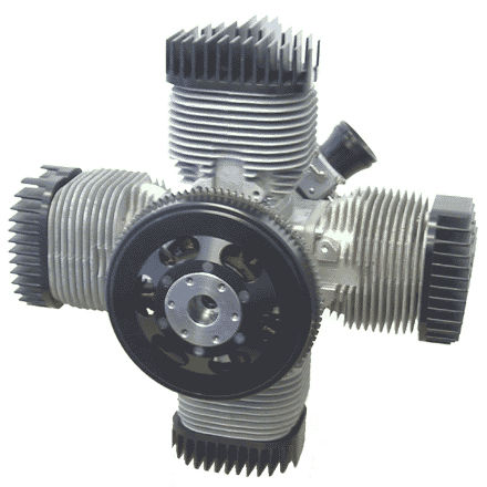 Поршневой двигатель 10 - 50 л.с. - SC-470 - Compact Radial Engines - 50 - 100 кг / для ULM / двухтактный