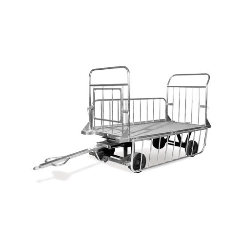 Багажная тележка для взлетно-посадочной полосы - FILIPINAS - Cart Technology S.L - 4-колесная / открытая / из нержавеющей стали